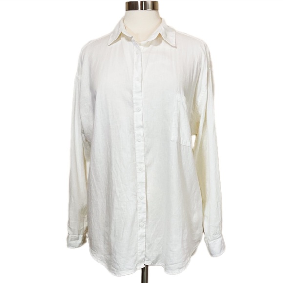 Risen Los Angeles Linen Blend Relaxed Fit Shirt - Picture 4 of 10